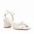 SANDÁLIA COURO OFF WHITE FERNANDA WERNER - Werner Calçados