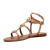 Rasteira Couro Marrom Caramelo Madeline Werner - comprar online