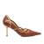 Scarpin Couro Marrom Rúbia Werner - comprar online