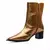 Bota Couro Bronze Caren Werner