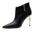 Bota Couro Preto Aria Werner - loja online