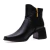 Bota Couro Preto Viviene Werner - Werner Calçados