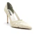 Scarpin Off White Couro Diya Werner na internet