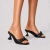 MULE COURO PRETO JESSICA WERNER - comprar online