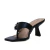 MULE COURO PRETO SILVANA WERNER na internet