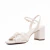 SANDÁLIA COURO OFF WHITE FERNANDA WERNER na internet