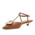 Slingback Couro Marrom Noelma Werner