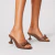 MULE COURO MARROM JESSICA WERNER - comprar online