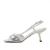 SANDÁLIA OFF WHITE E PRATA LIRIEL WERNER - Werner Calçados