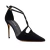 Scarpin Nobuck Couro Preto Helô Werner - comprar online