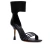 Sandália Couro Preta Tayla Werner - comprar online