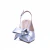 SLINGBACK COURO PRATA LUIZA WERNER - Werner Calçados