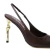 Slingback Couro Marrom Arine Werner na internet