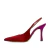 SLINGBACK VERMELHO E ROSA AMARY WERNER - Werner Calçados