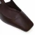 Slingback Couro Marrom Natália Werner - loja online