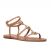 Rasteira Couro Marrom Caramelo Madeline Werner - comprar online