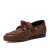Loafer Couro Marrom Caramelo Mulan Werner - comprar online