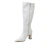 Bota Couro Croco Branco Zoe Werner - Werner Calçados