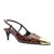 Slingback Animal Print Onça Lyra Werner - Werner Calçados