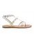Rasteira Couro Off White Blair Werner - comprar online