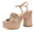 Sandália Plataforma Nude Halsey Werner - loja online