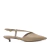 Slingback Couro Nude Kendal Werner