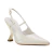 Slingback Couro Off White Normani Werner - comprar online
