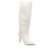 Bota Cano Longo Couro Off White Hilary Werner na internet