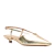 Slingback Couro Champagne Kendal Werner - comprar online