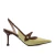 SLINGBACK VERDE E MARROM LETÍCIA WERNER