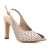 Slingback Couro Off White Nala Werner - comprar online