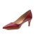 Imagem do Scarpin Salto Baixo Vermelho Escuro Laís Werner