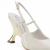 Slingback Couro Off White Normani Werner - Werner Calçados