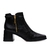 Bota Couro Preto Graziela Werner