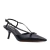 Slingback Couro Preto Charlotte Werner - Werner Calçados