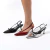 Slingback Couro Preto Charlotte Werner na internet