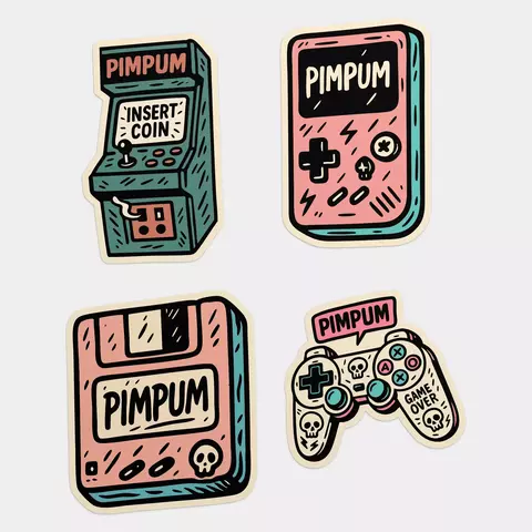 Stickers Pack Arcade - comprar online