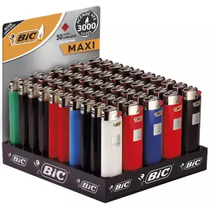 O Isqueiro BIC Chama Grande berço com 50 unidades é perfeito para quem busca praticidade e eficiência. Com sua chama alta e duradoura, ele facilita acender desde velas até churrasqueiras, garantindo segurança e desempenho em cada uso.

Ideal para uso diár