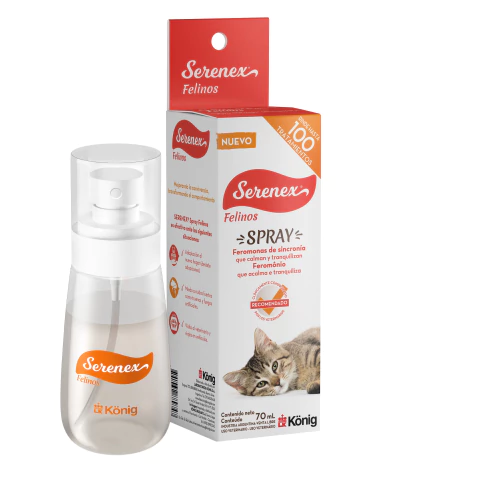 Serenex Feromonas Spray Felinos Anti Stress 25 Ml Modificador De Conducta - comprar online