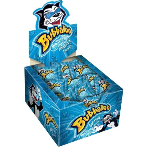 CHICLE BUBBALOO MENTA C/60