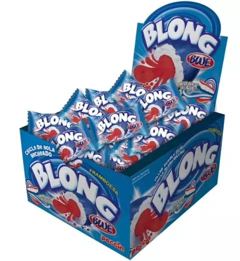 CHICLE BLONG MENTA AZUL 200G