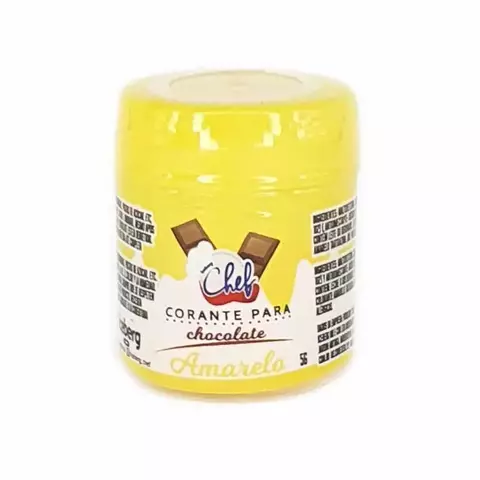 CORANTE PARA CHOCOLATE EM PÓ AMARELO 5G ICEBERG - comprar online