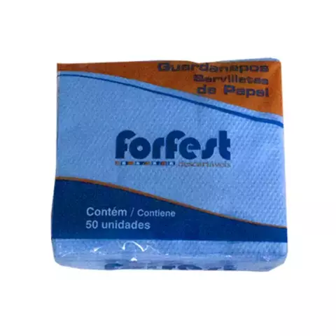 GUARDANAPO FORFEST AZUL C/50