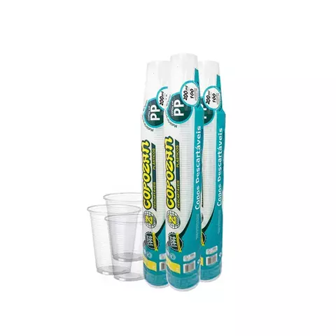 COPO DESCARTAVEL COPOZAN 200ML C/100