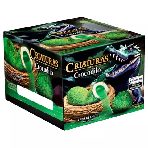 CHICLETE SUKEST CRIATURAS CROCODILO C/40 300G - comprar online