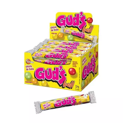 CHICLE GUDS BALL FRUTAS 324G
