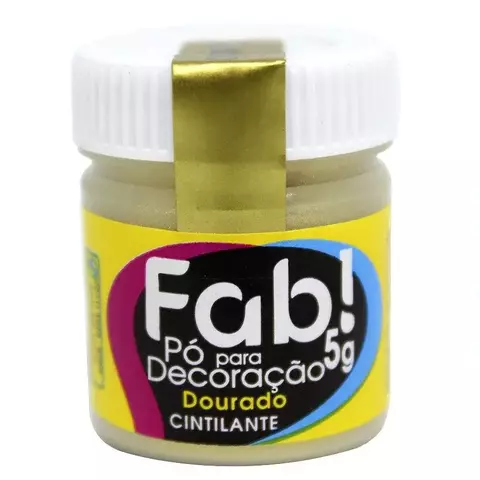 PÓ PARA DECORAÇÃO FAB DOURADO ANTIGO 5G - comprar online