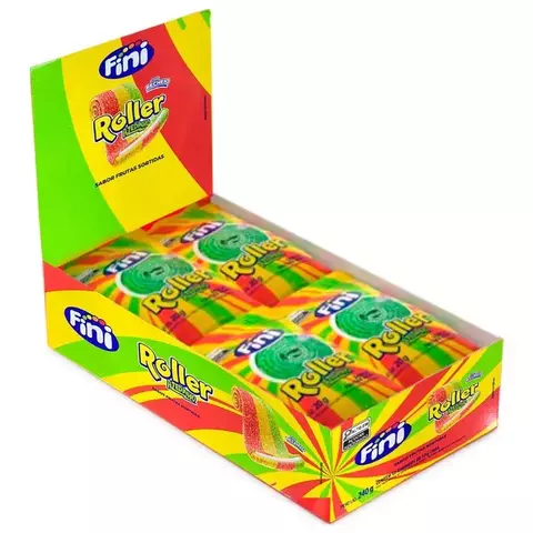 FINI ROLLER FRUTAS TROPICAIS AZEDINHO C/12