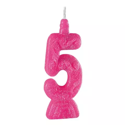 VELA SUPER N ROSA 5 - comprar online