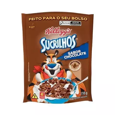 SUCRILHOS KELLOGGS SABOR CHOCOLATE 110GR